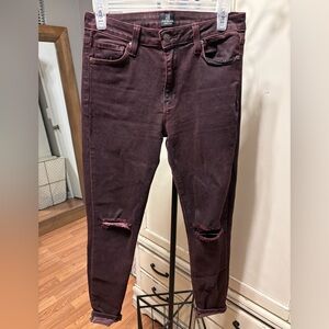 Just Black maroon jeans